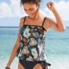Paisley Print Tankini -Lush Fit Store Paisley Print Tankini914229FRSP