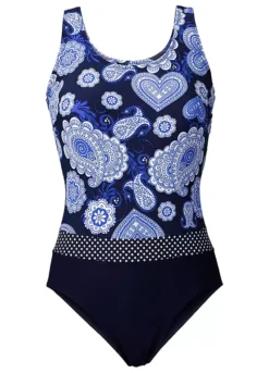 Paisley Shaper Swimsuit -Lush Fit Store Paisley Shaper Swimsuit955479FRSC