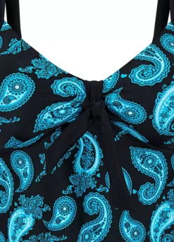 Paisley Tankini Top -Lush Fit Store Paisley Tankini Top953593FRSC W01