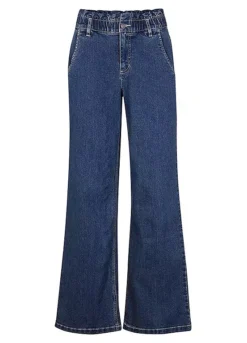 Paper Bag Waist Jeans -Lush Fit Store Paper Bag Waist Jeans945457FRSC