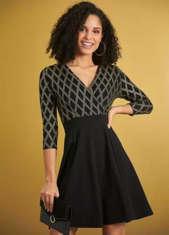 Party Skater Dress -Lush Fit Store Party Skater Dress955999FRSL