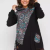 Patchwork Hooded Top -Lush Fit Store Patchwork Hooded Top940805FRSP