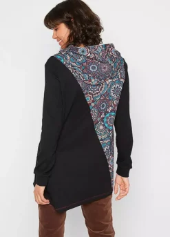 Patchwork Hooded Top -Lush Fit Store Patchwork Hooded Top940805FRSP W01