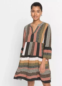 Patchwork Tunic Dress