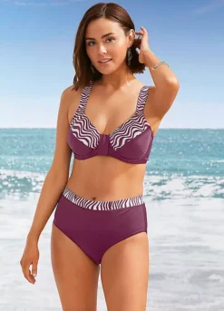 Patterned Minimiser Bikini