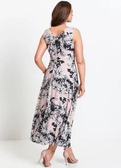 Pleated Maxi Dress -Lush Fit Store Pleated Maxi Dress951788FRSB W01