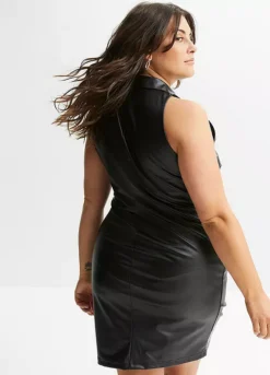 Pleather Dress -Lush Fit Store Pleather Dress925077FRSB W01