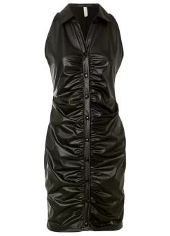 Pleather Dress -Lush Fit Store Pleather Dress925077FRSC