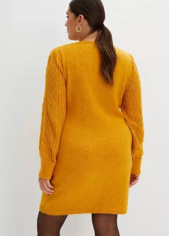 Pointelle Knit Dress -Lush Fit Store Pointelle Knit Dress938329FRSB W01