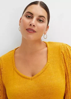 Pointelle Knit Dress -Lush Fit Store Pointelle Knit Dress938329FRSB W02