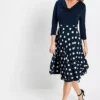 Polka Dot Midi Dress -Lush Fit Store Polka Dot Midi Dress947207FRSP