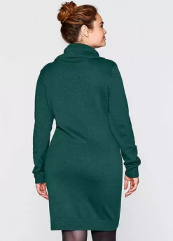 Poloneck Jumper Dress -Lush Fit Store Poloneck Jumper Dress933286FRSB W01