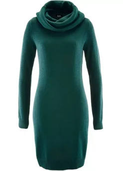 Poloneck Jumper Dress -Lush Fit Store Poloneck Jumper Dress933286FRSC