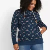 Posy Print Hoodie -Lush Fit Store Posy Print Hoodie943908FRSB