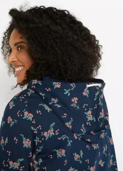 Posy Print Hoodie -Lush Fit Store Posy Print Hoodie943908FRSB W02