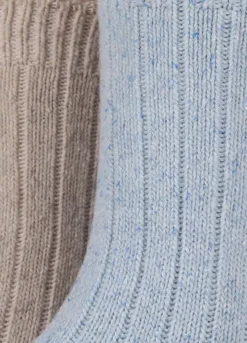 Pringle Ladies 2 Pack Silk & Merino Wool Blend Socks -Lush Fit Store Pringle Ladies 2 Pack Silk Merino Wool Blend Socks60B825FRSC W02