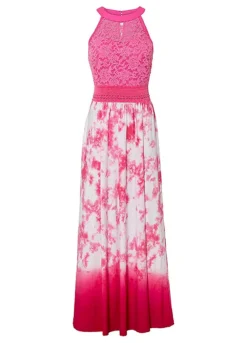 Printed Lace Detail Maxi Dress 9 Printed Lace Detail Maxi Dress -Lush Fit Store Printed Lace Detail Maxi Dress949374FRSC