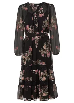 Printed Midi Dress -Lush Fit Store Printed Midi Dress925196FRSC