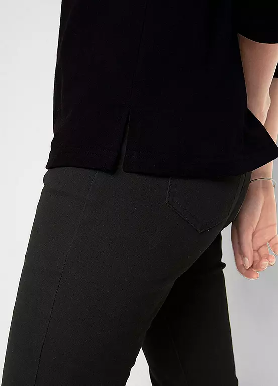 Printed Three-Quarter Sleeve Top 7 Printed Three-Quarter Sleeve Top - Image 5