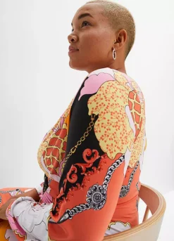 Printed Wrap Maxi Dress -Lush Fit Store Printed Wrap Maxi Dress934039FRSB W02