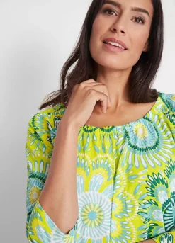 Psychedelic Print Tunic -Lush Fit Store Psychedelic Print Tunic950614FRSP W02