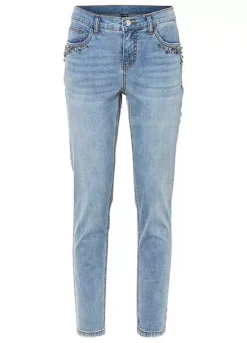 Rhinestone Pocket Jeans -Lush Fit Store Rhinestone Pocket Jeans932073FRSC