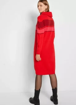 Roll Neck Knitted Dress -Lush Fit Store Roll Neck Knitted Dress966241FRSP W01