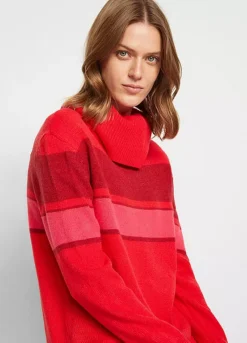 Roll Neck Knitted Dress -Lush Fit Store Roll Neck Knitted Dress966241FRSP W03