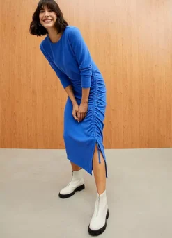 Ruched Jersey Dress -Lush Fit Store Ruched Jersey Dress945712FRSL