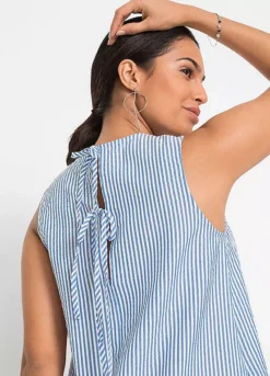 Seersucker Stripy Dress -Lush Fit Store Seersucker Stripy Dress940202FRSP W03