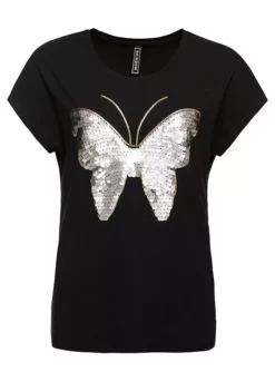Sequin Butterfly Top -Lush Fit Store Sequin Butterfly Top921378FRSC