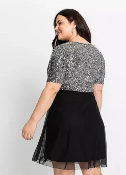 Sequin Party Dress -Lush Fit Store Sequin Party Dress968036FRSB W01