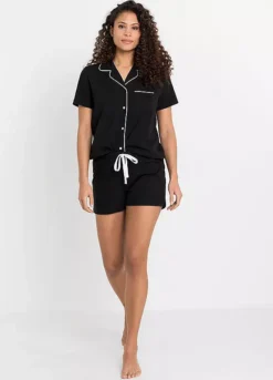 Short Sleeve Summer Pyjamas -Lush Fit Store Short Sleeve Summer Pyjamas954611FRSP W01