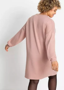 Side Pocket Sweatshirt Dress -Lush Fit Store Side Pocket Sweatshirt Dress944331FRSB W01