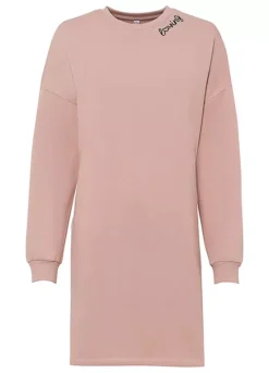 Side Pocket Sweatshirt Dress -Lush Fit Store Side Pocket Sweatshirt Dress944331FRSC