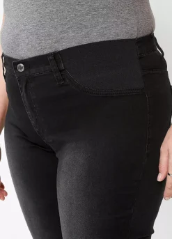 Skinny Pull-On Jeans -Lush Fit Store Skinny Pull On Jeans963082FRSB W02