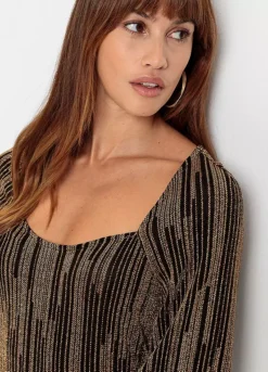 Sparkly Midi Dress -Lush Fit Store Sparkly Midi Dress968304FRSP W02