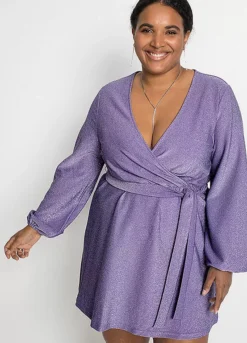 Sparkly Wrap Dress