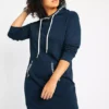 Sporty Sweatshirt Dress -Lush Fit Store Sporty Sweatshirt Dress935653FRSB