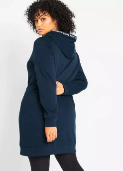 Sporty Sweatshirt Dress -Lush Fit Store Sporty Sweatshirt Dress935653FRSB W01