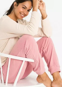 Star Print Fleece Pyjamas -Lush Fit Store Star Print Fleece Pyjamas933645FRSP W02