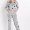 Star Print Pyjamas -Lush Fit Store Star Print Pyjamas952640FRSP