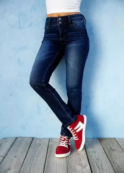 Straight Leg Shaper Jeans -Lush Fit Store Straight Leg Shaper Jeans905208FRSL