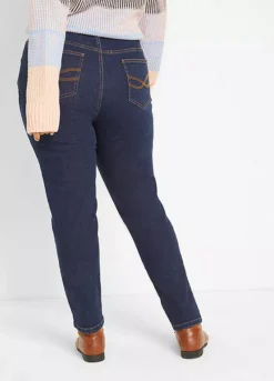 Straight Leg Winter Jeans -Lush Fit Store Straight Leg Winter Jeans951763FRSB W01