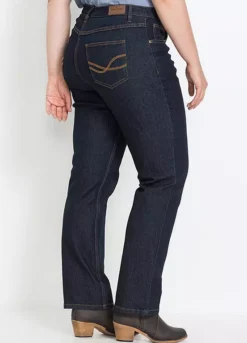 Straight Stretch Jeans -Lush Fit Store Straight Stretch Jeans958567FRSB W01