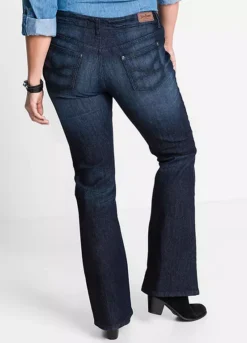 Stretchy Bootcut Jeans -Lush Fit Store Stretchy Bootcut Jeans935844FRSB W01