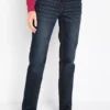Stretchy Straight Leg Jeans -Lush Fit Store Stretchy Straight Leg Jeans912128FRSP
