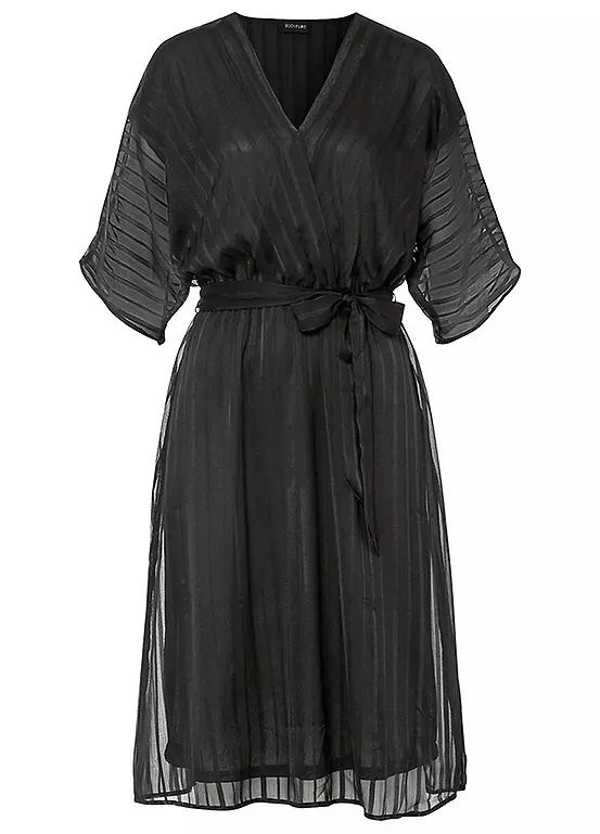 Stripy Chiffon Dress 4 Stripy Chiffon Dress - Image 2