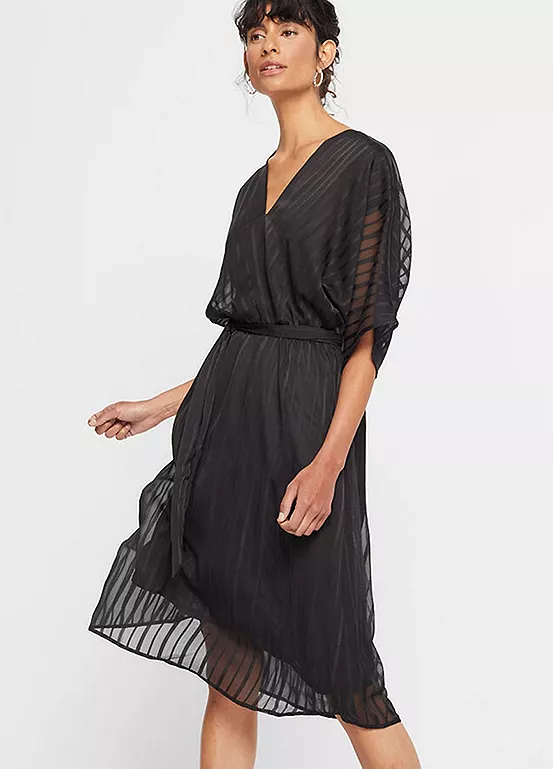 Stripy Chiffon Dress 3 Stripy Chiffon Dress