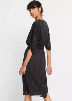 Stripy Chiffon Dress 9 Stripy Chiffon Dress -Lush Fit Store Stripy Chiffon Dress950895FRSP W01